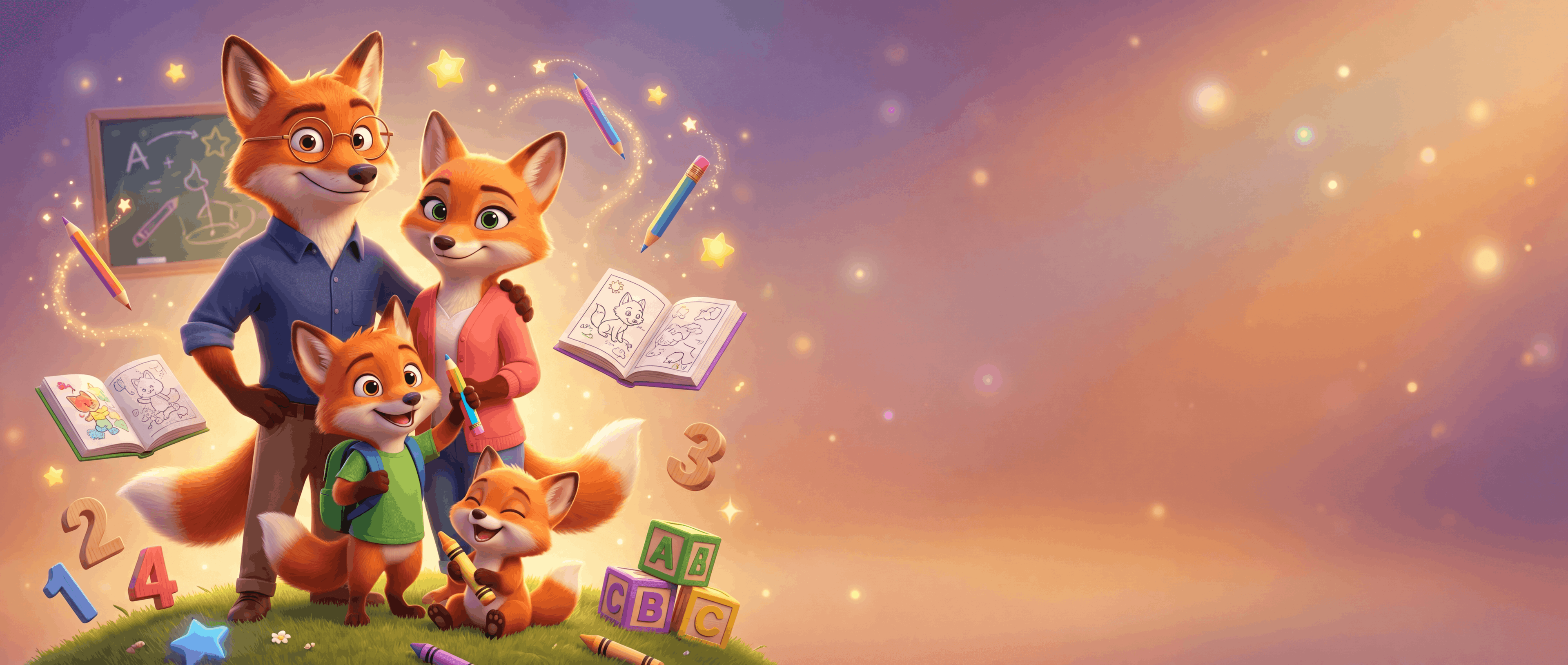Foxio.eu — fox family