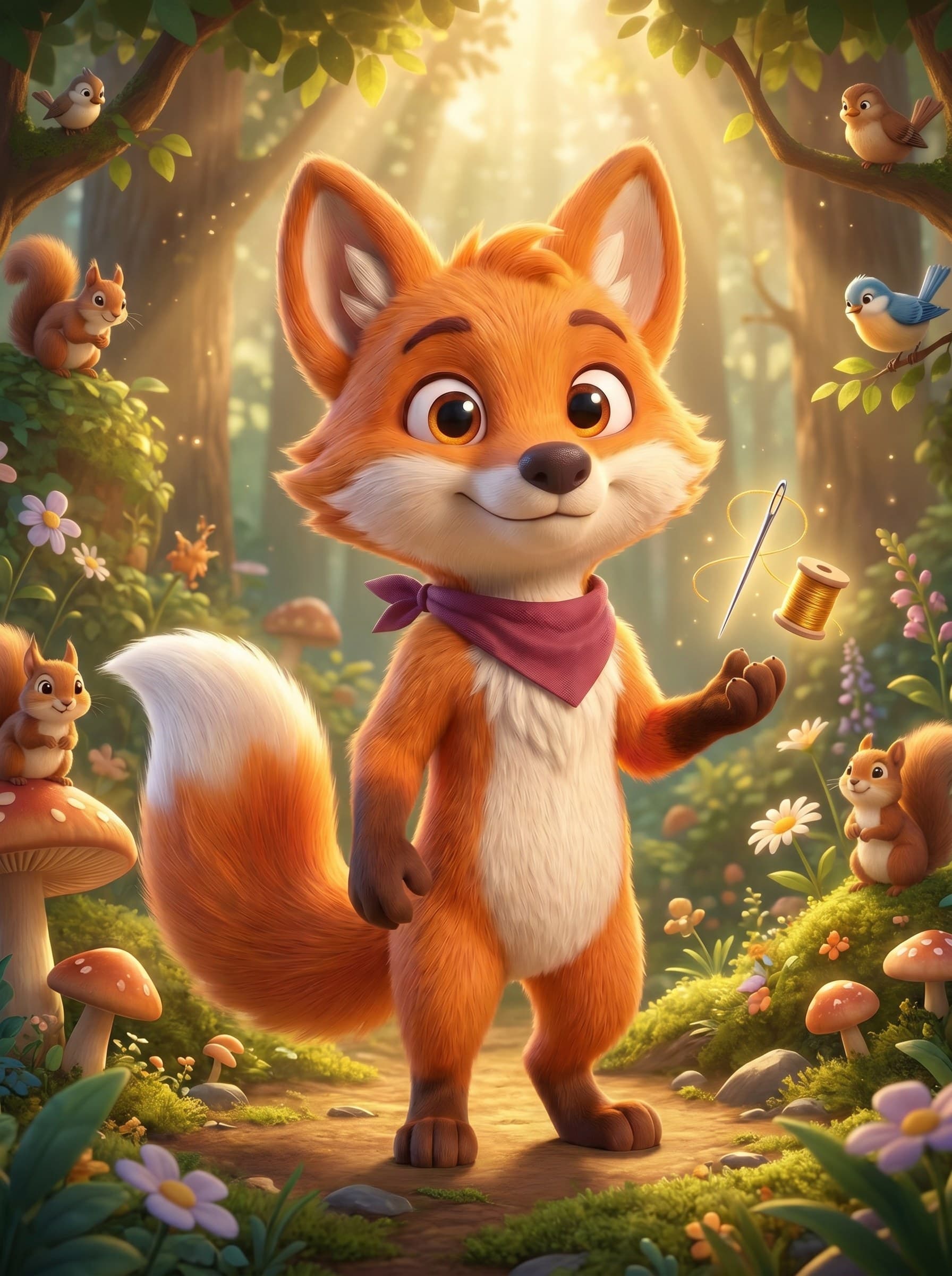 Foxi és a bátor kis tű