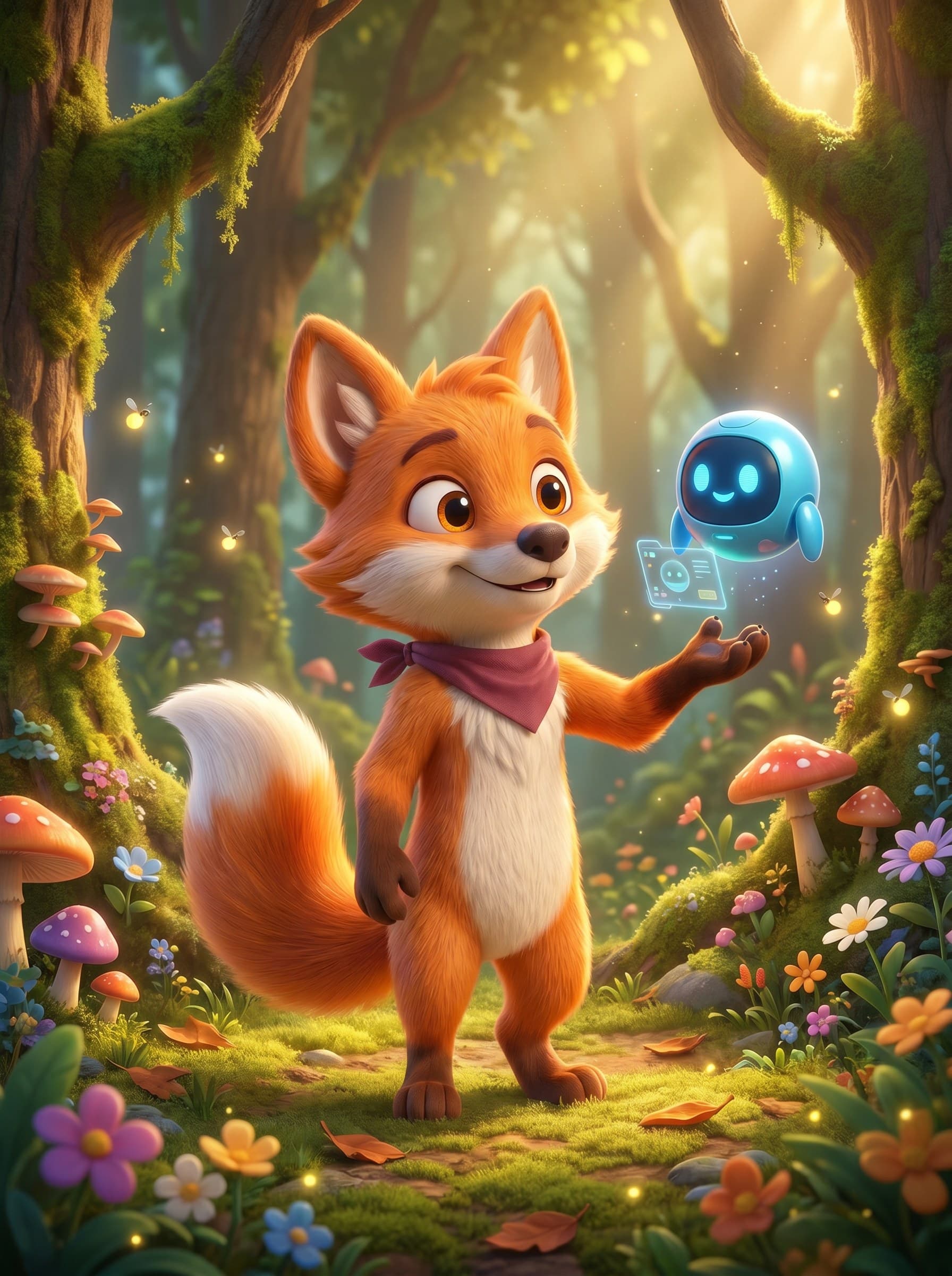 Foxi és az MI-barát