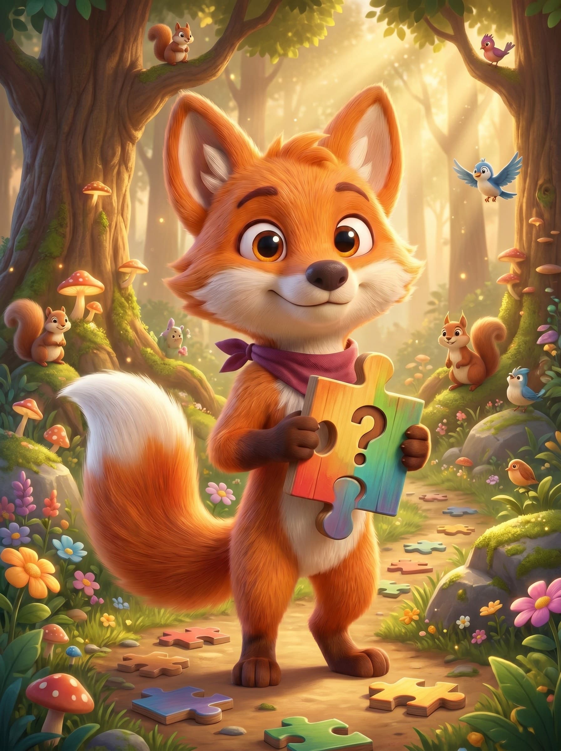 Foxi és a fortélyos rejtvény