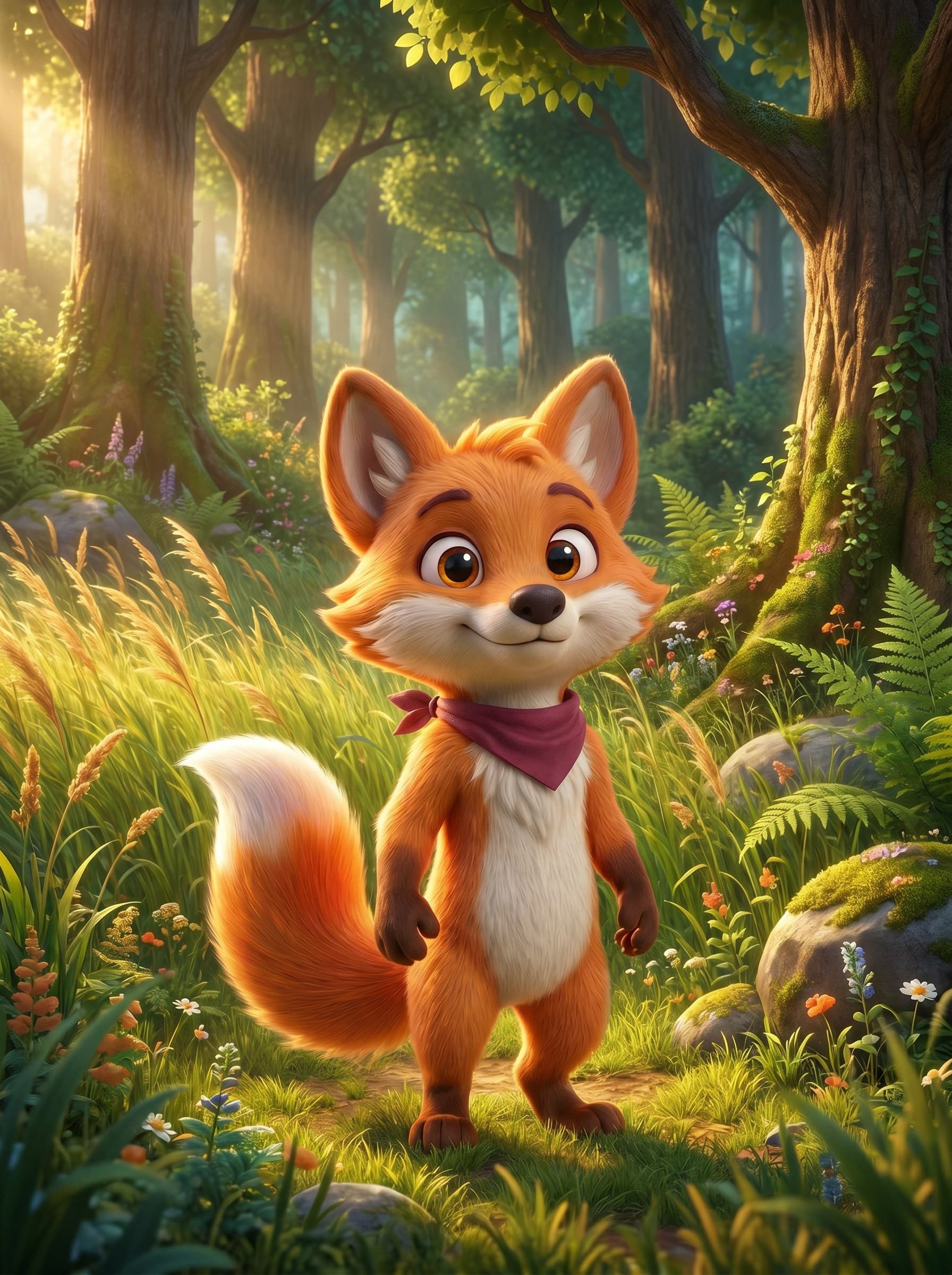 Foxi és a rejtély a magas fűben