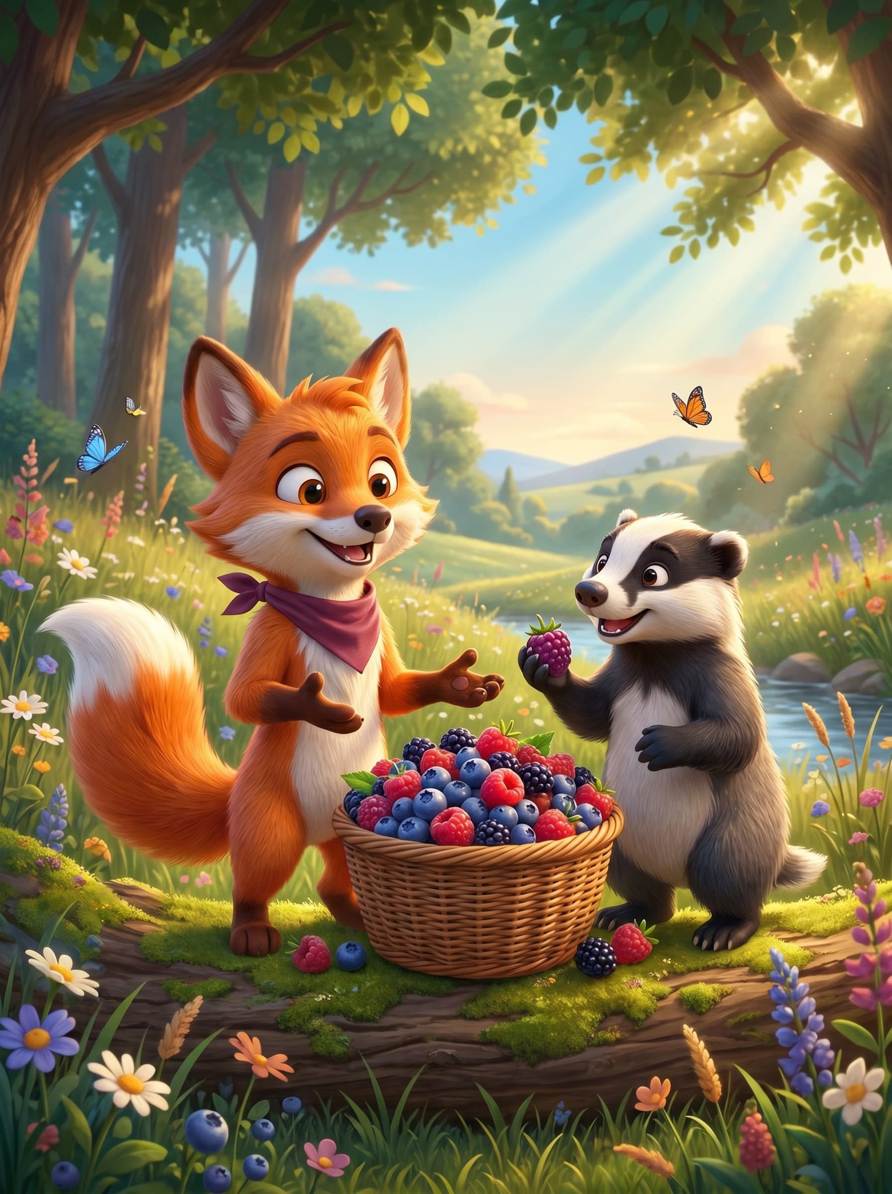 Foxi és a nagy bogyóvita