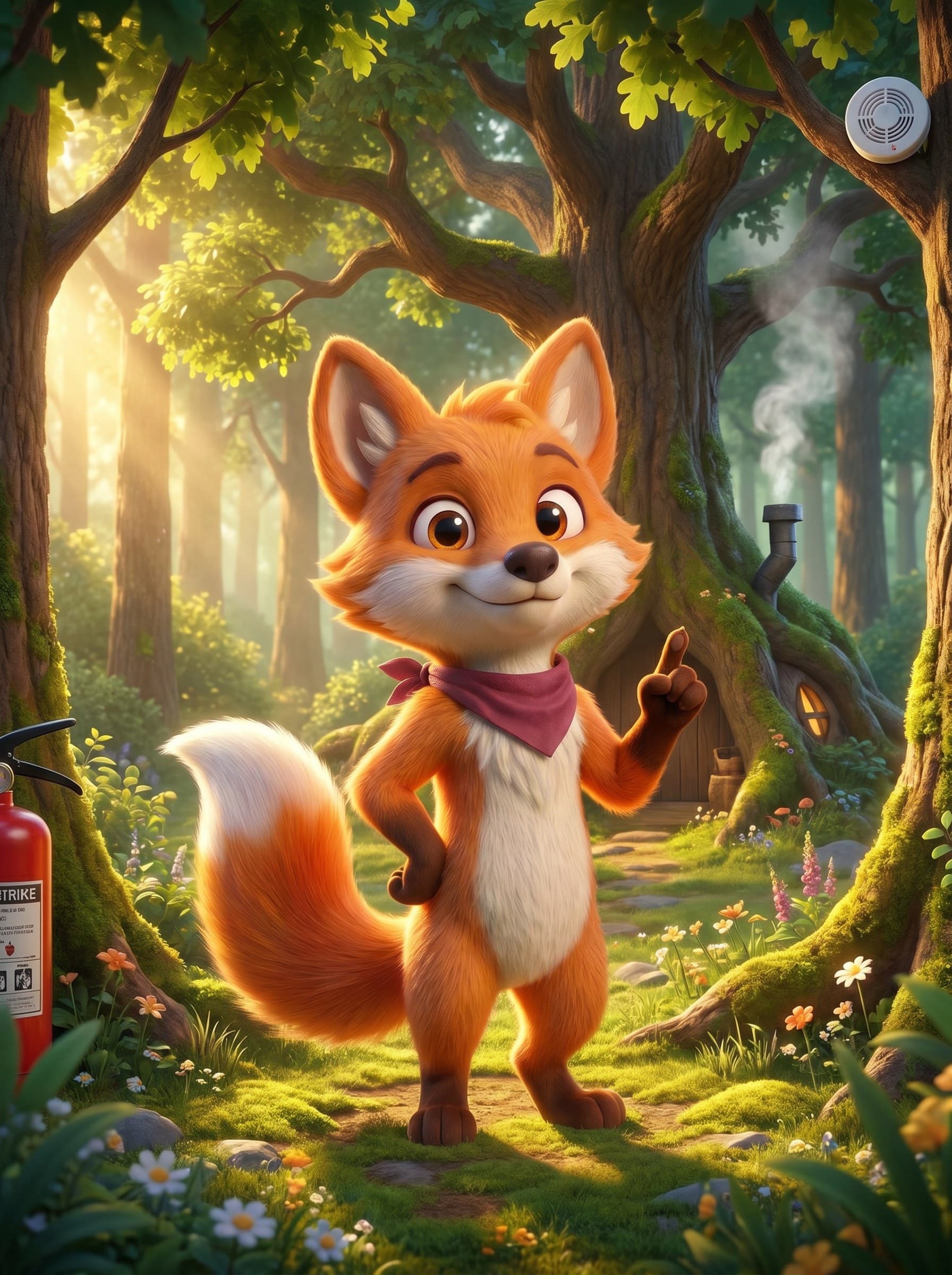Foxi és a Tűzbiztonsági Nap