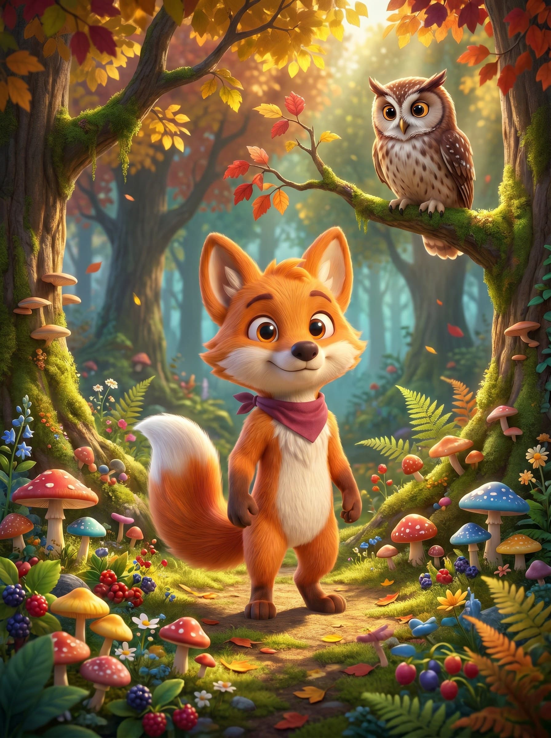 Foxi és a Cseles Csemegék Erdeje