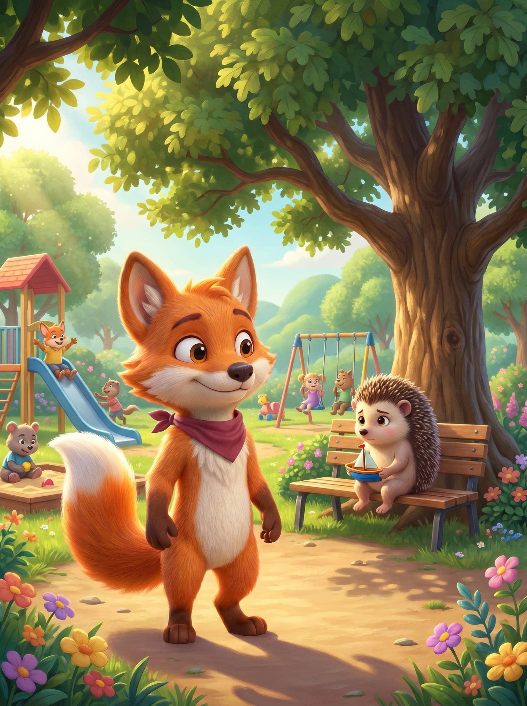 Foxi és a nap, amikor Bella nem akart játszani