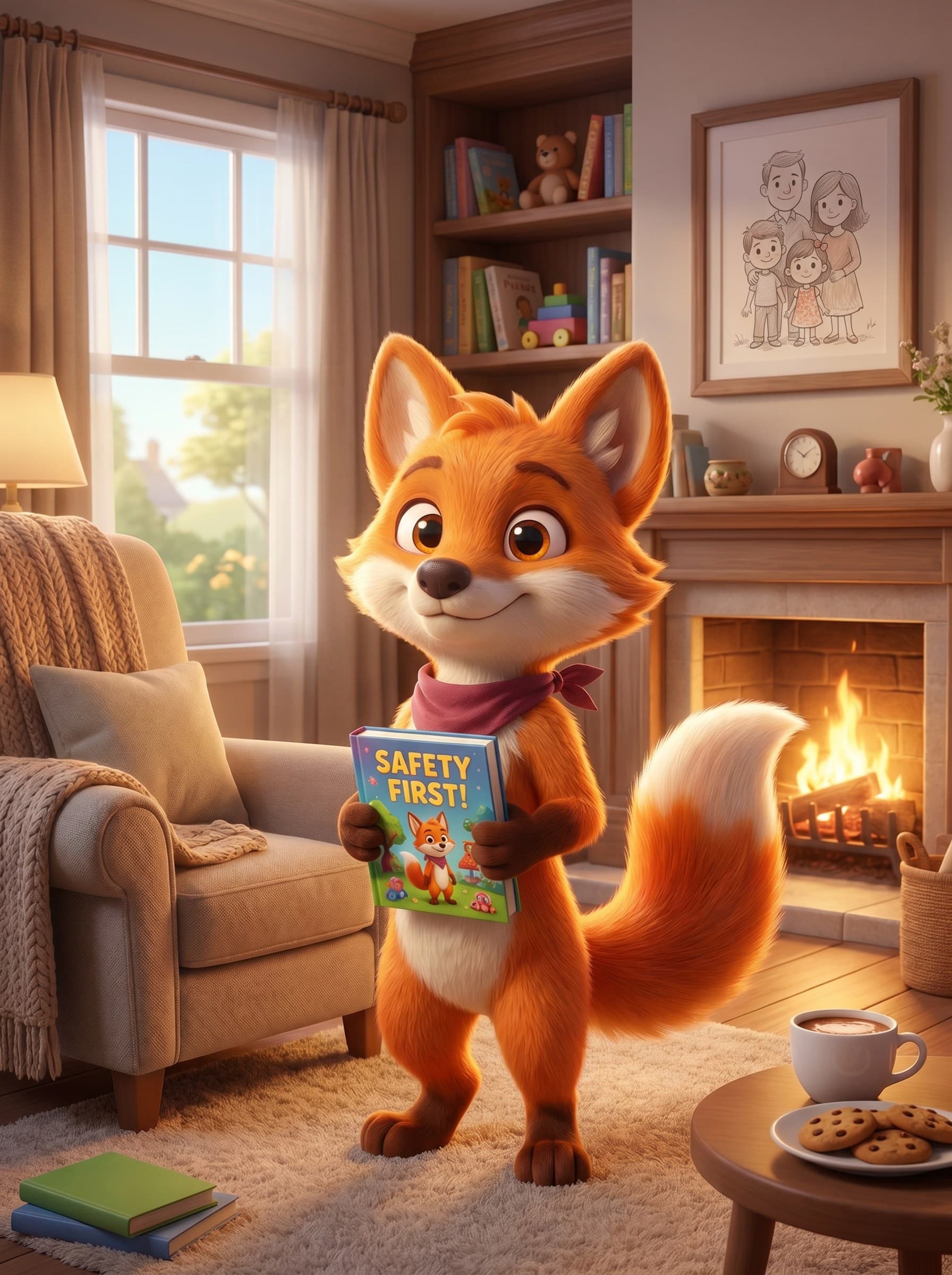 Foxi egyedül marad otthon