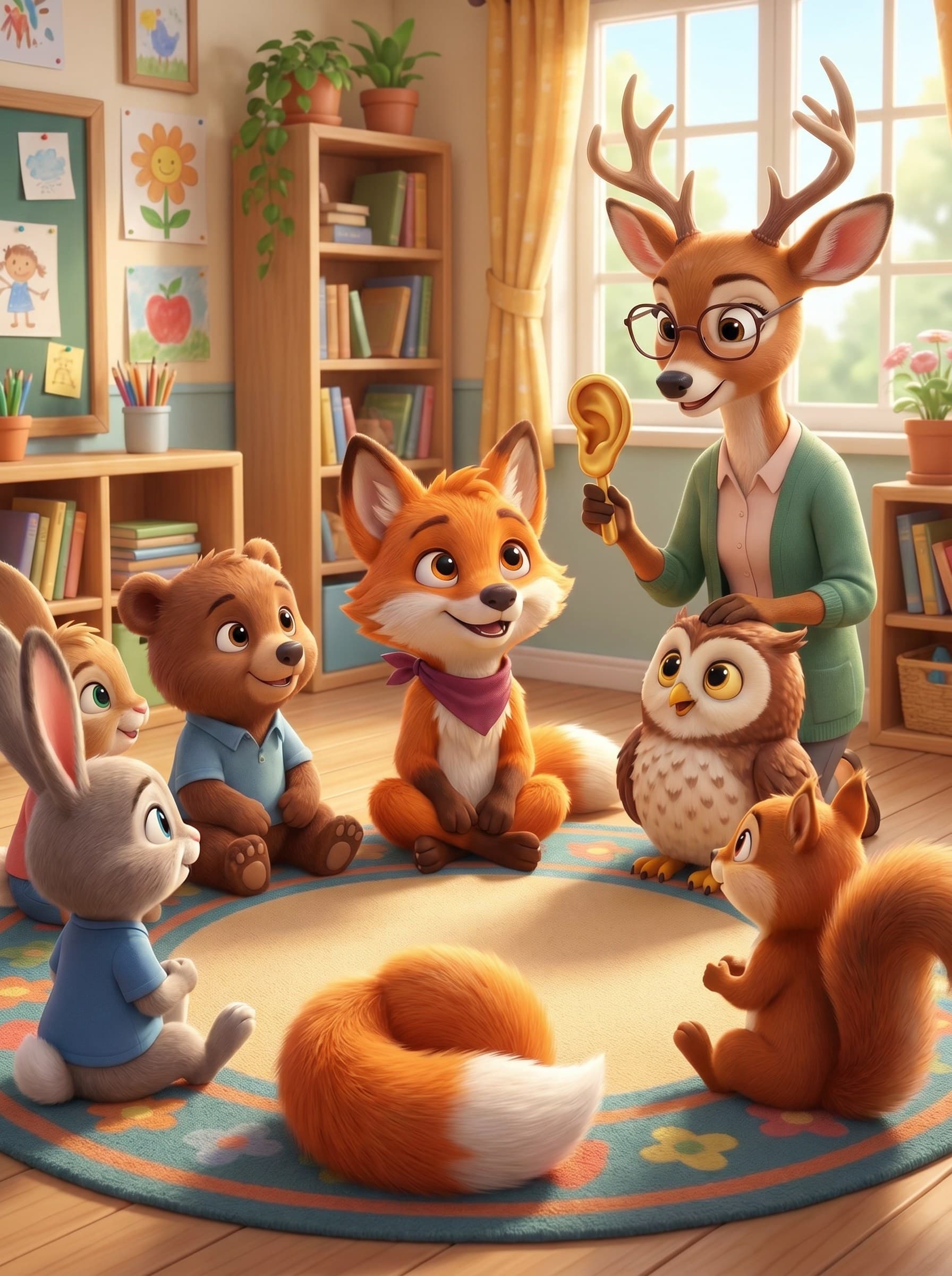 Foxi és a figyelés aranyszabálya