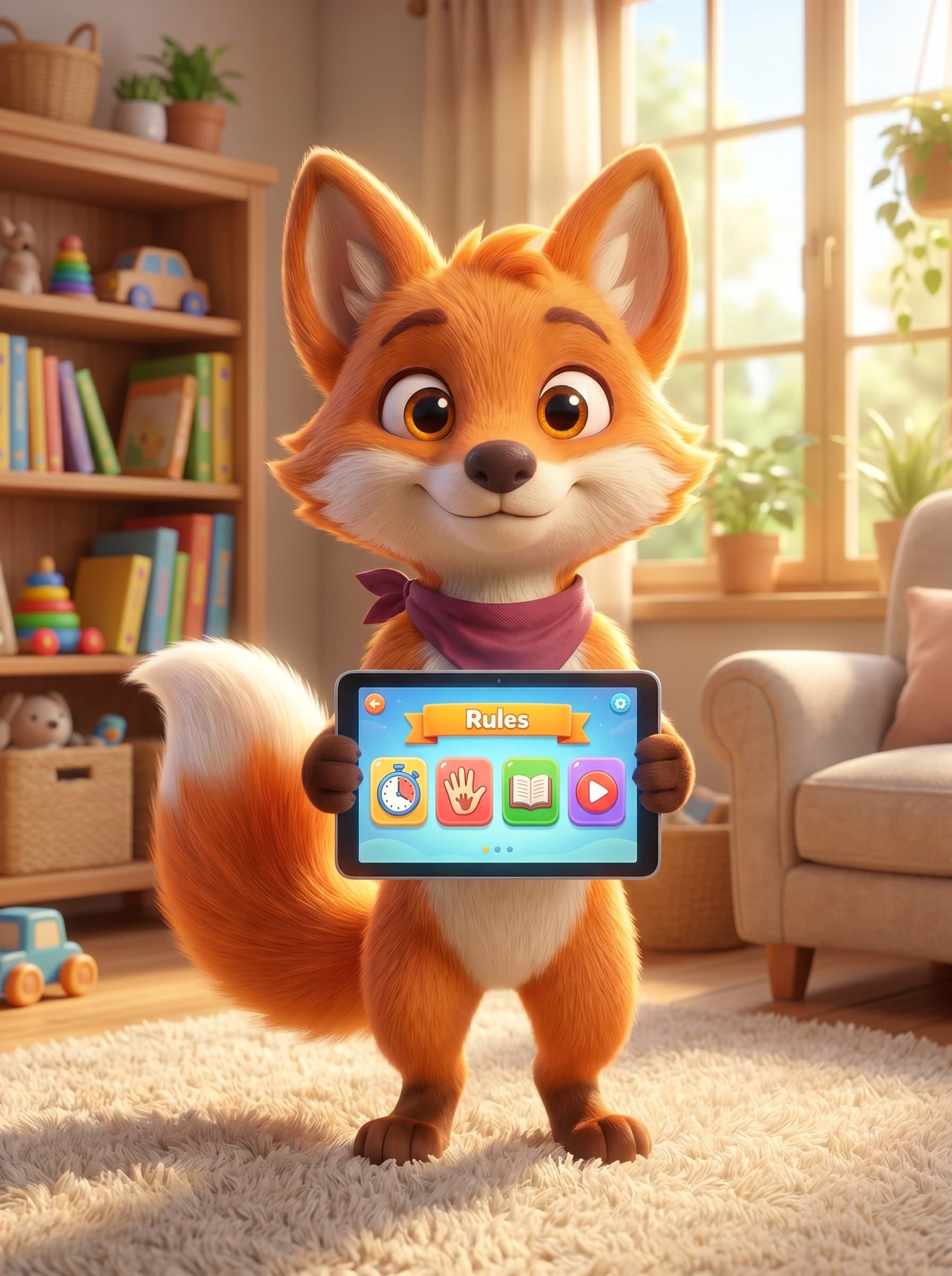 Foxi és az új tablet