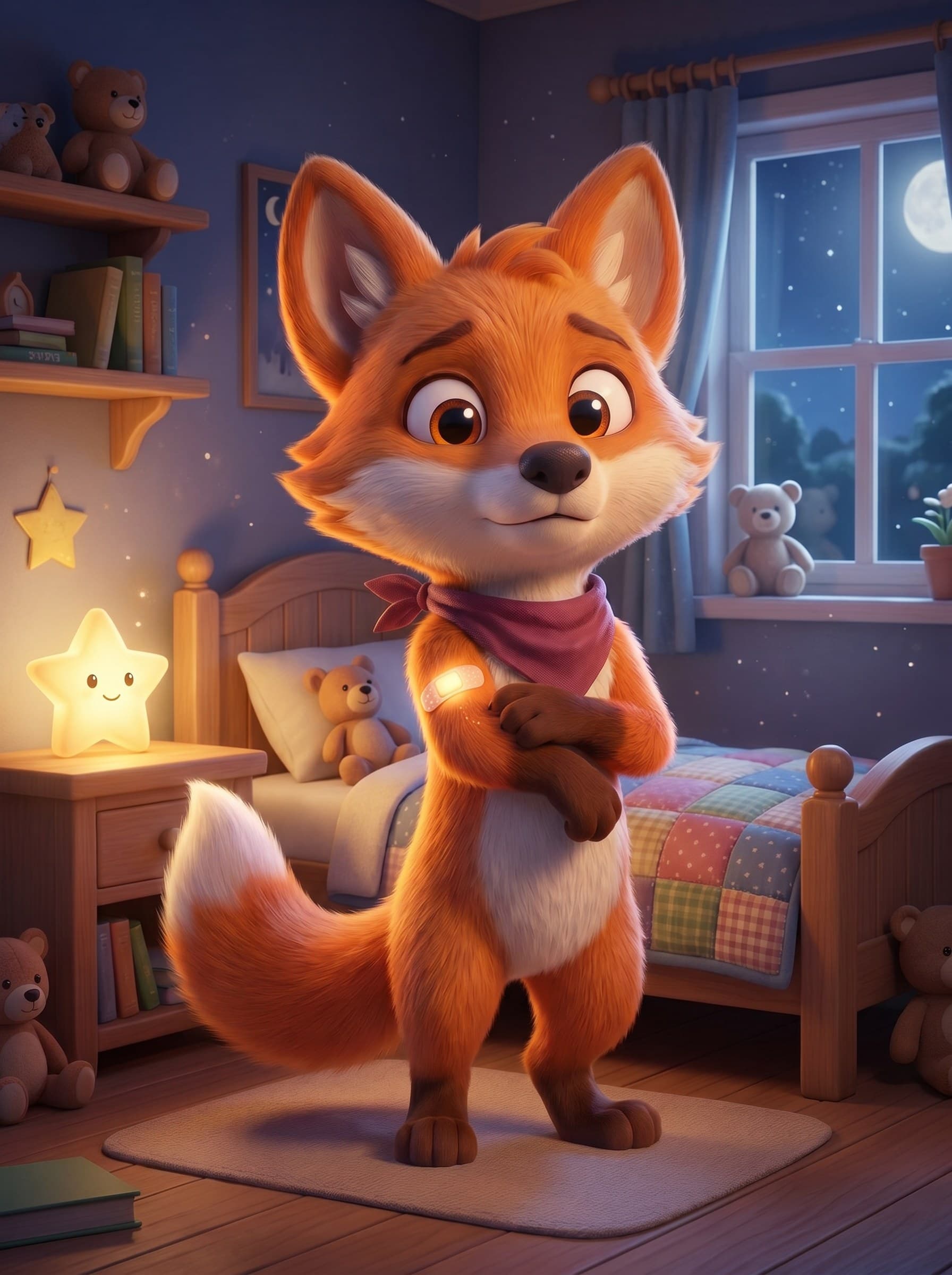 Foxi és az éjszaka, amikor a fájdalom nem akart elmúlni