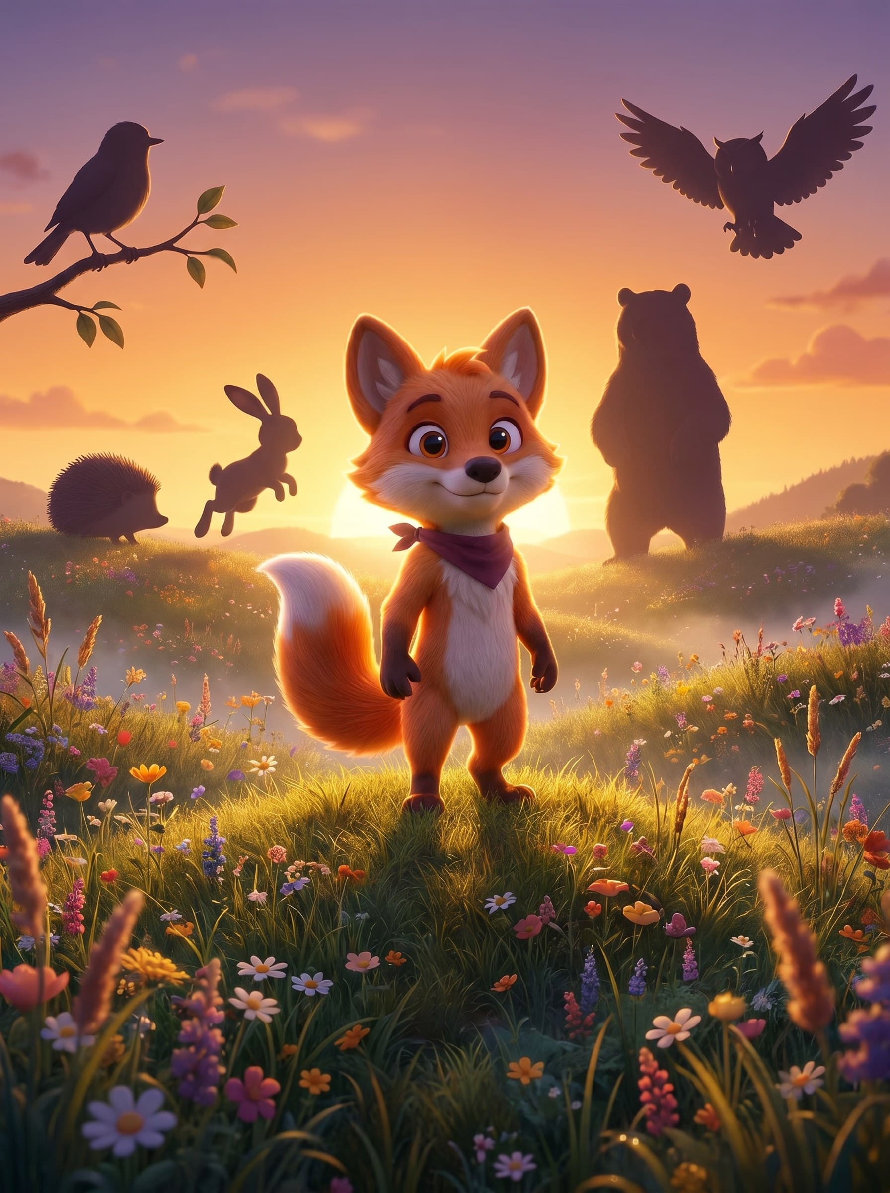 Foxi és a Csodálatos, Különleges Barátok