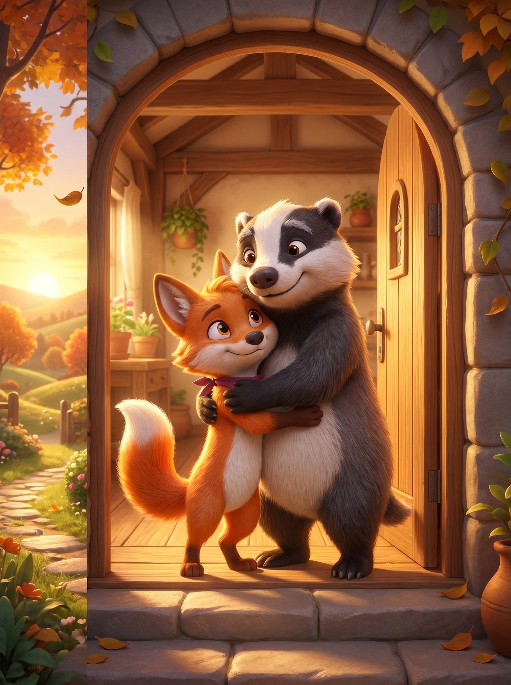 Foxi és a búcsúölelés