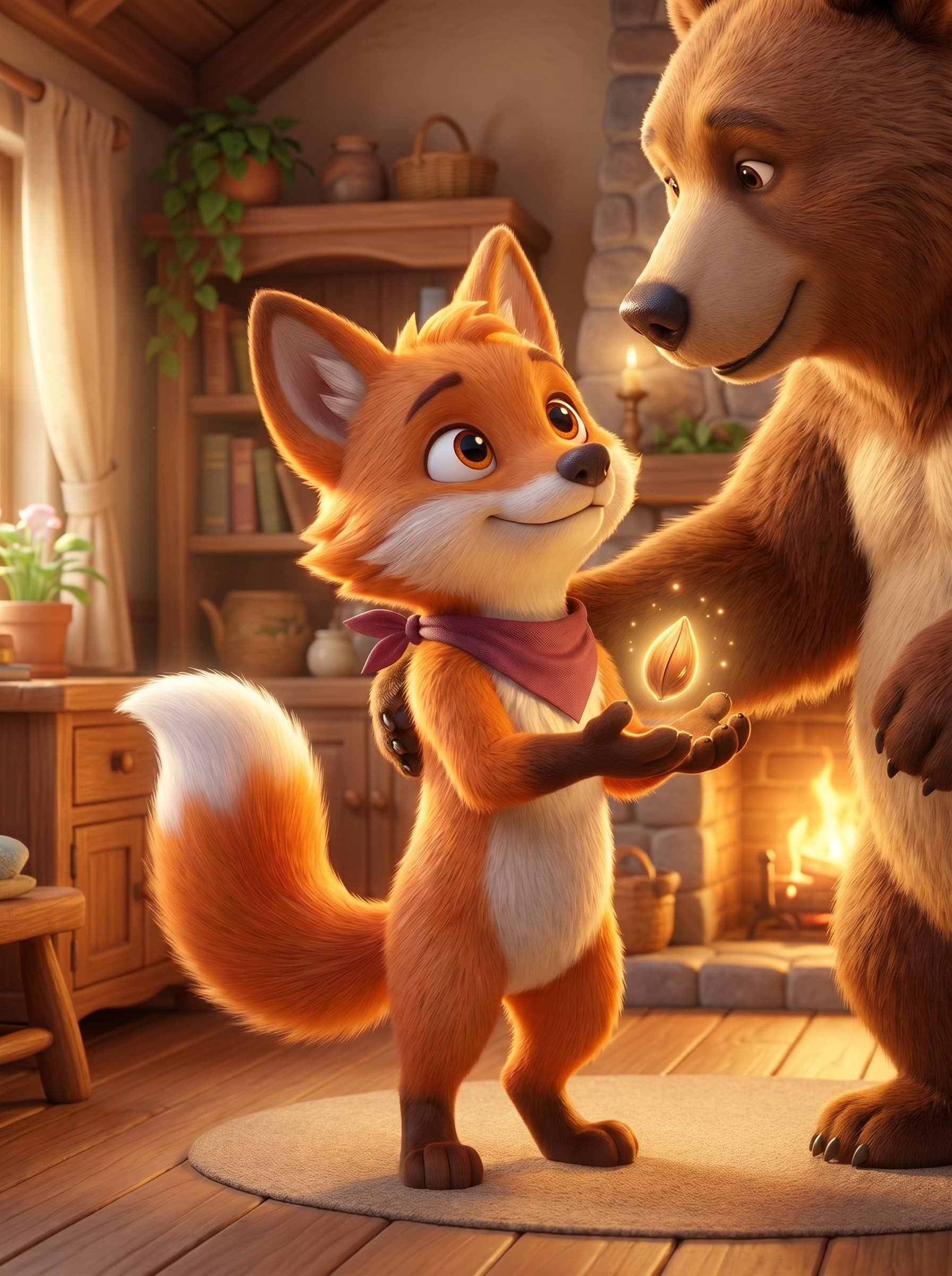Foxi és a titok, amely nőttön-nőtt