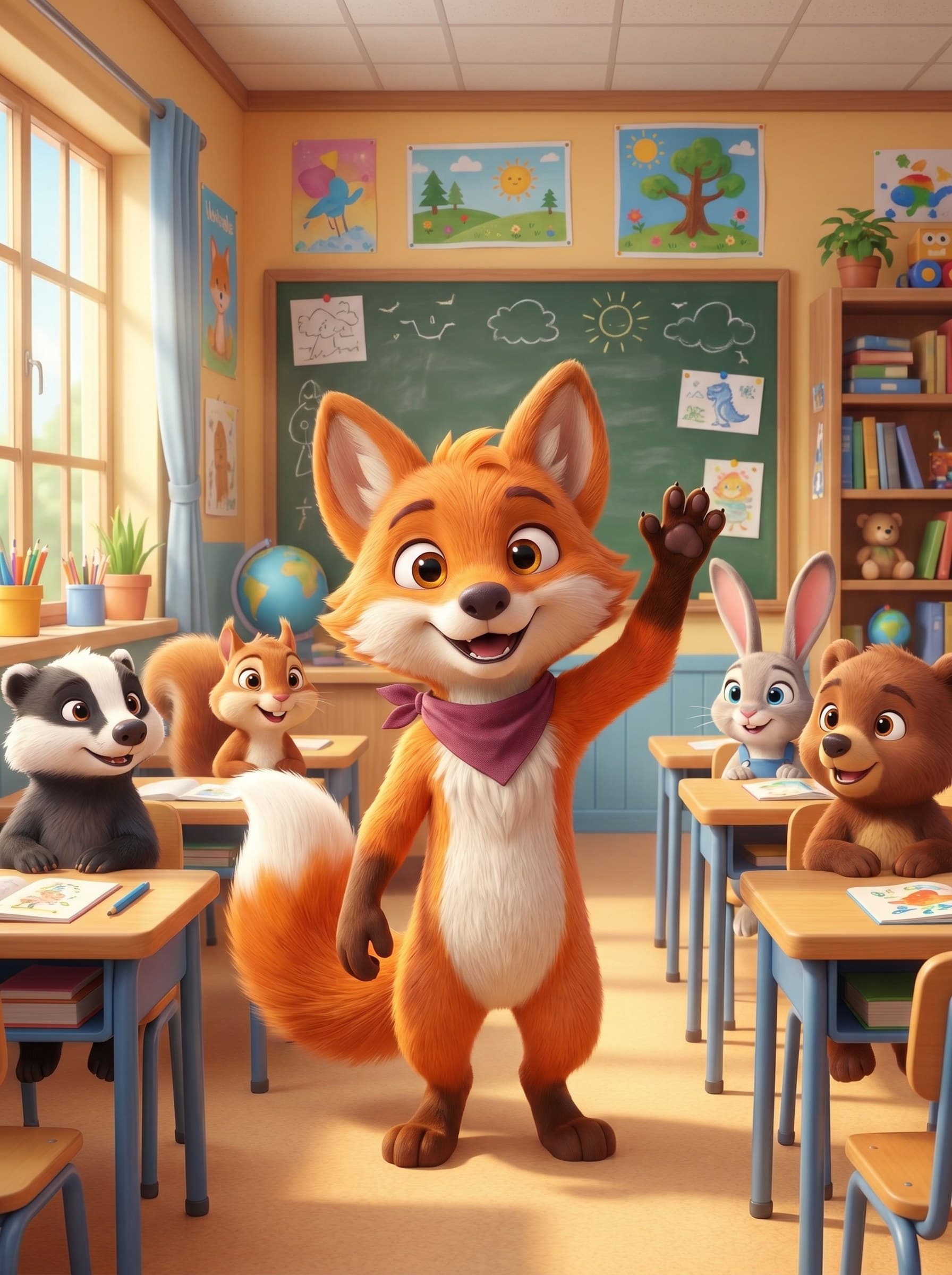 Foxi és a nagy bátor válasz