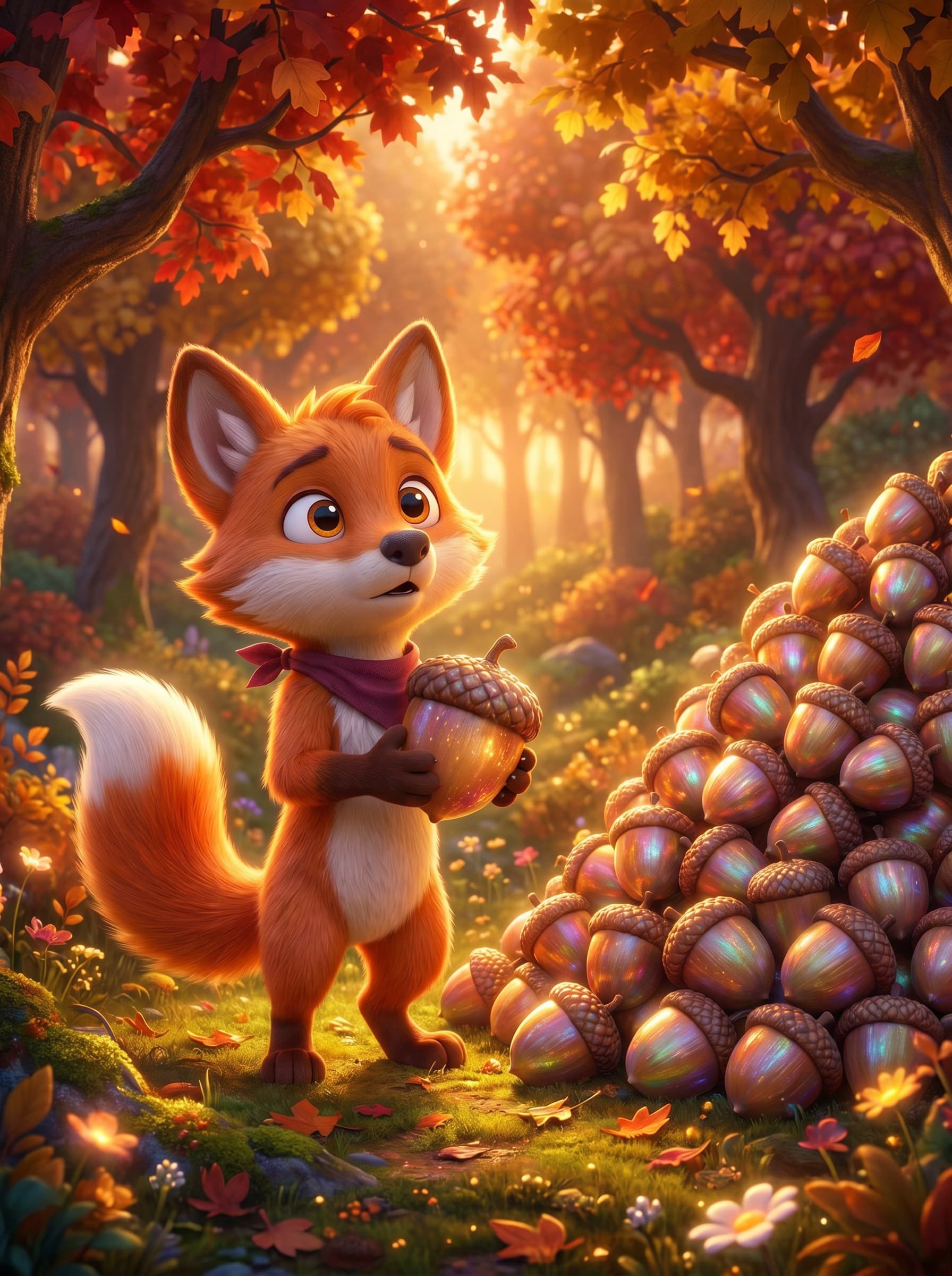 Foxi és az ellopott makkok