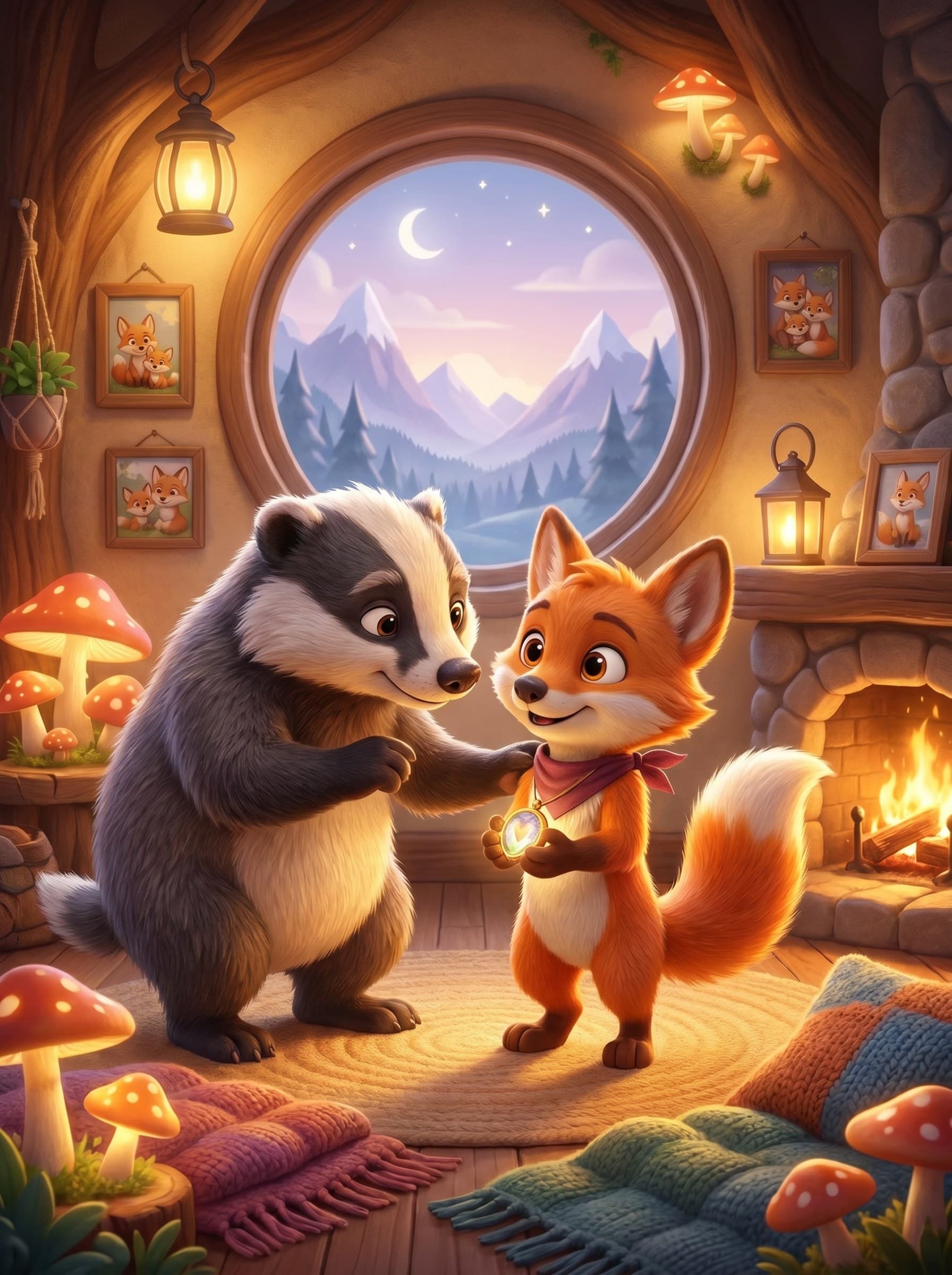Foxi és a nap, amikor Mama messze volt