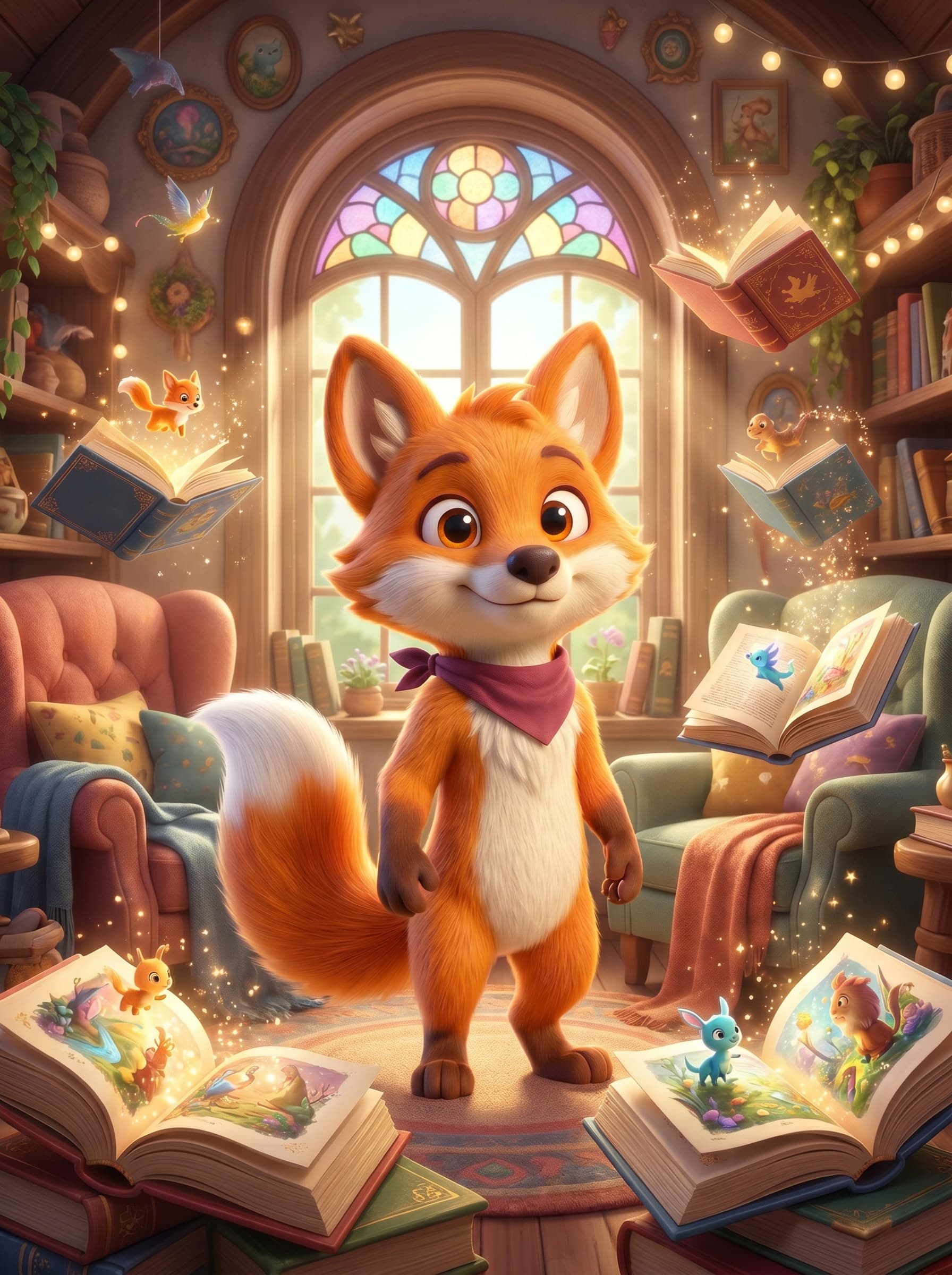 Foxi és a könyvek varázsa