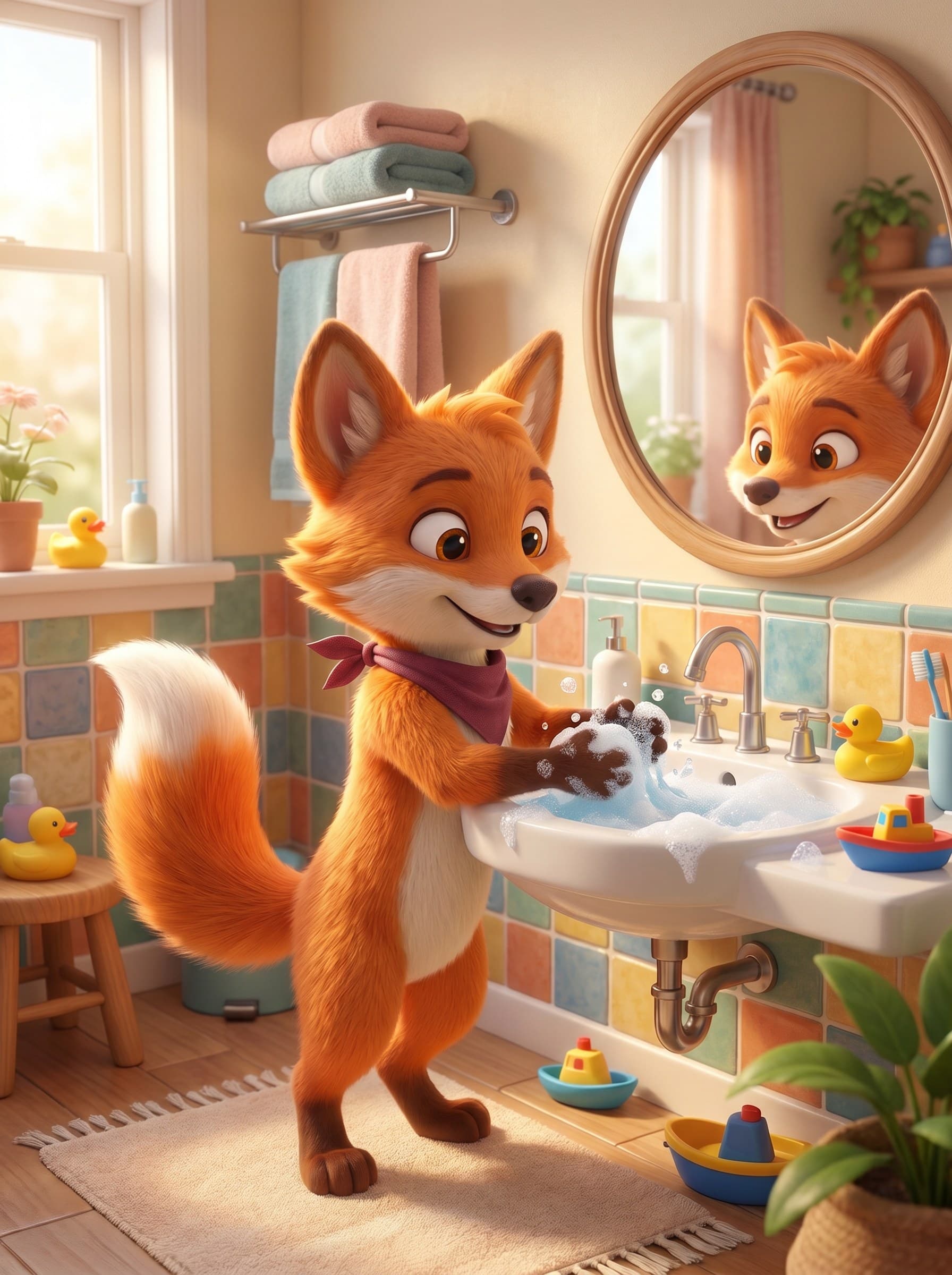Foxi és a tiszta mancsok titka