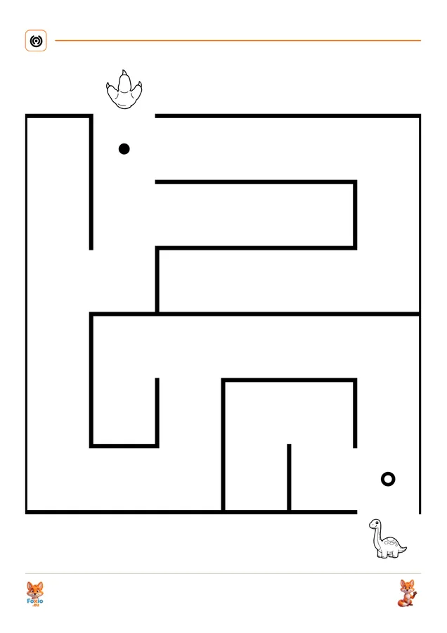 Bludiště: Dinosauři 9