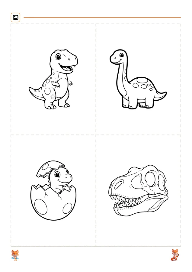 Obrázkové karty: Dinosauři 4