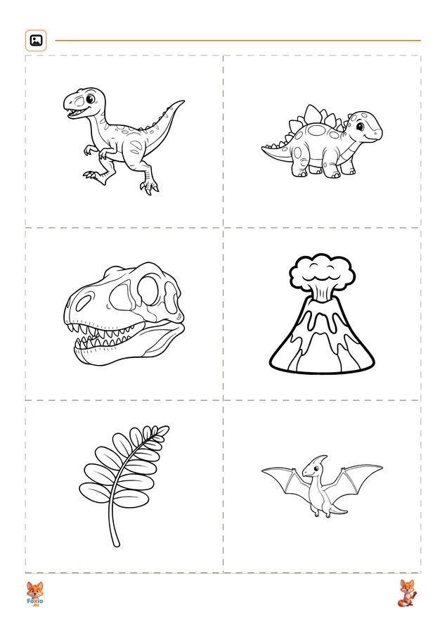 Obrázkové karty: Dinosauři 6
