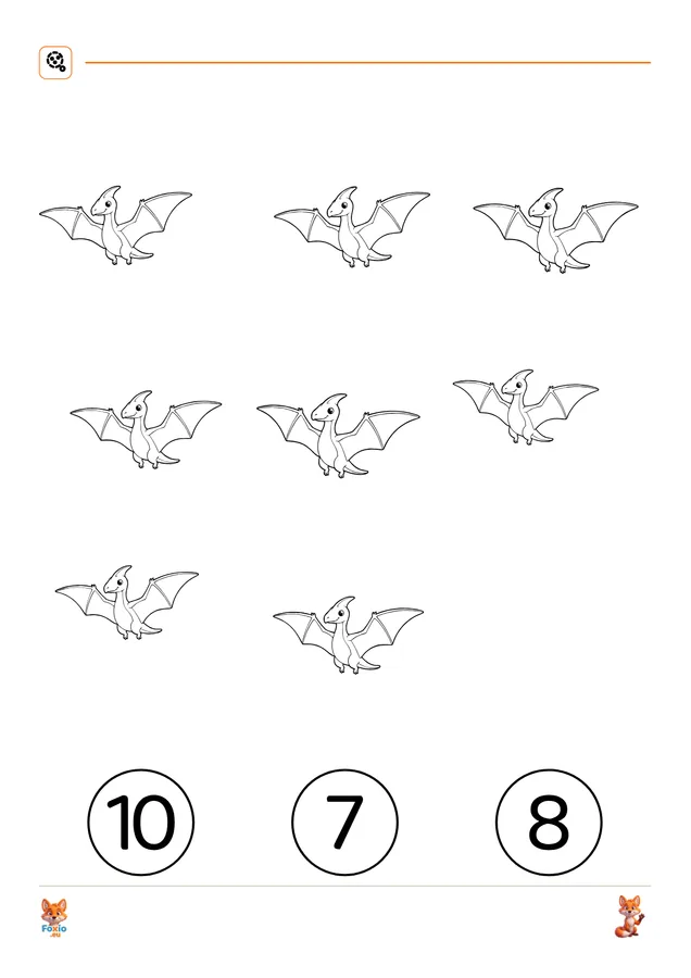 Počítání: Pterodaktyl 2