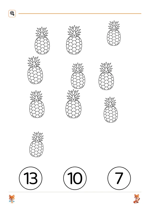 Počítání: Ananas 2