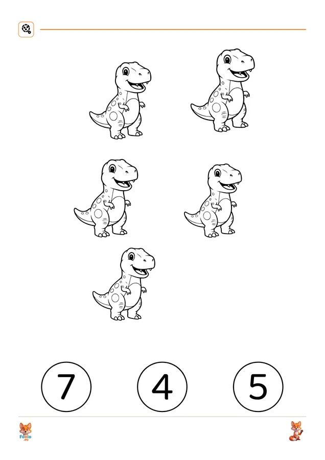 Počítání: T-Rex