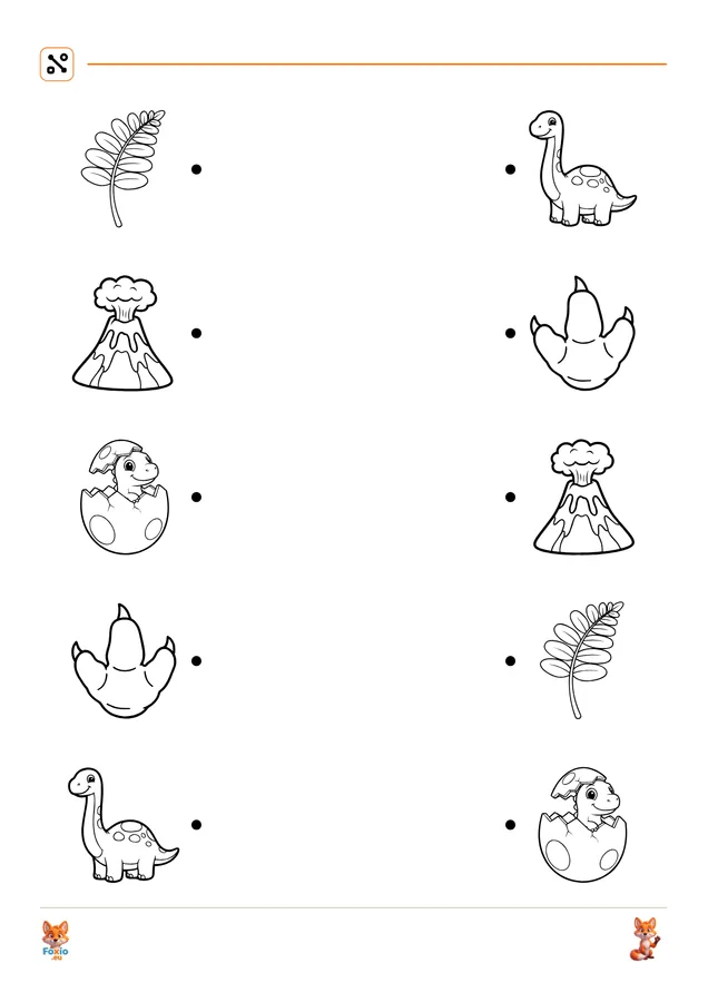 Přiřazování: Dinosauři