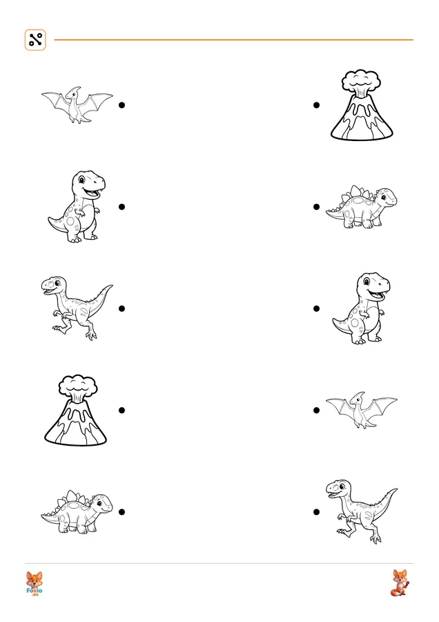 Přiřazování: Dinosauři 4