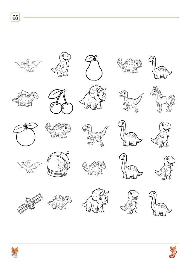 Co sem nepatří?: Dinosauři 4